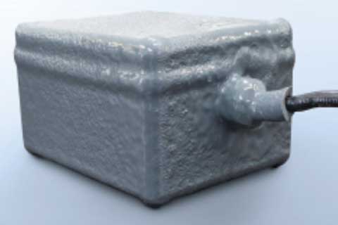 ecomo（エコモ）内部はアクリル樹脂製の塗料で保護